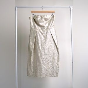 Vintage LORD & TAYLOR Mini Dress - Silver